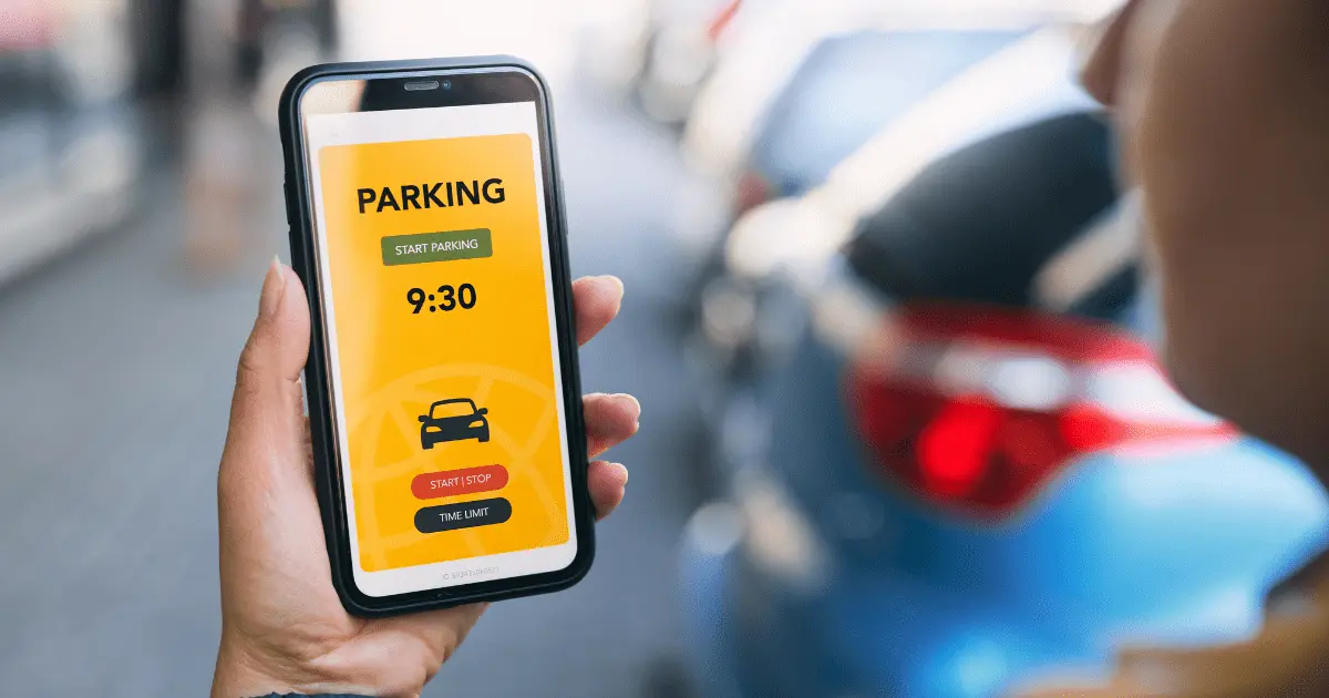 Mobile Phone App Technology For Car Parking